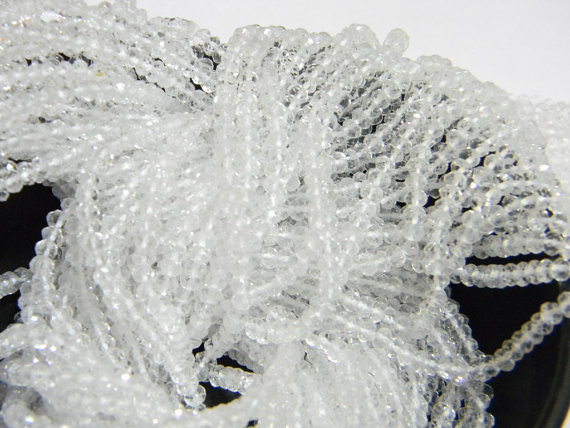 Quality Crystal Quartz Micro Faceted Roundell